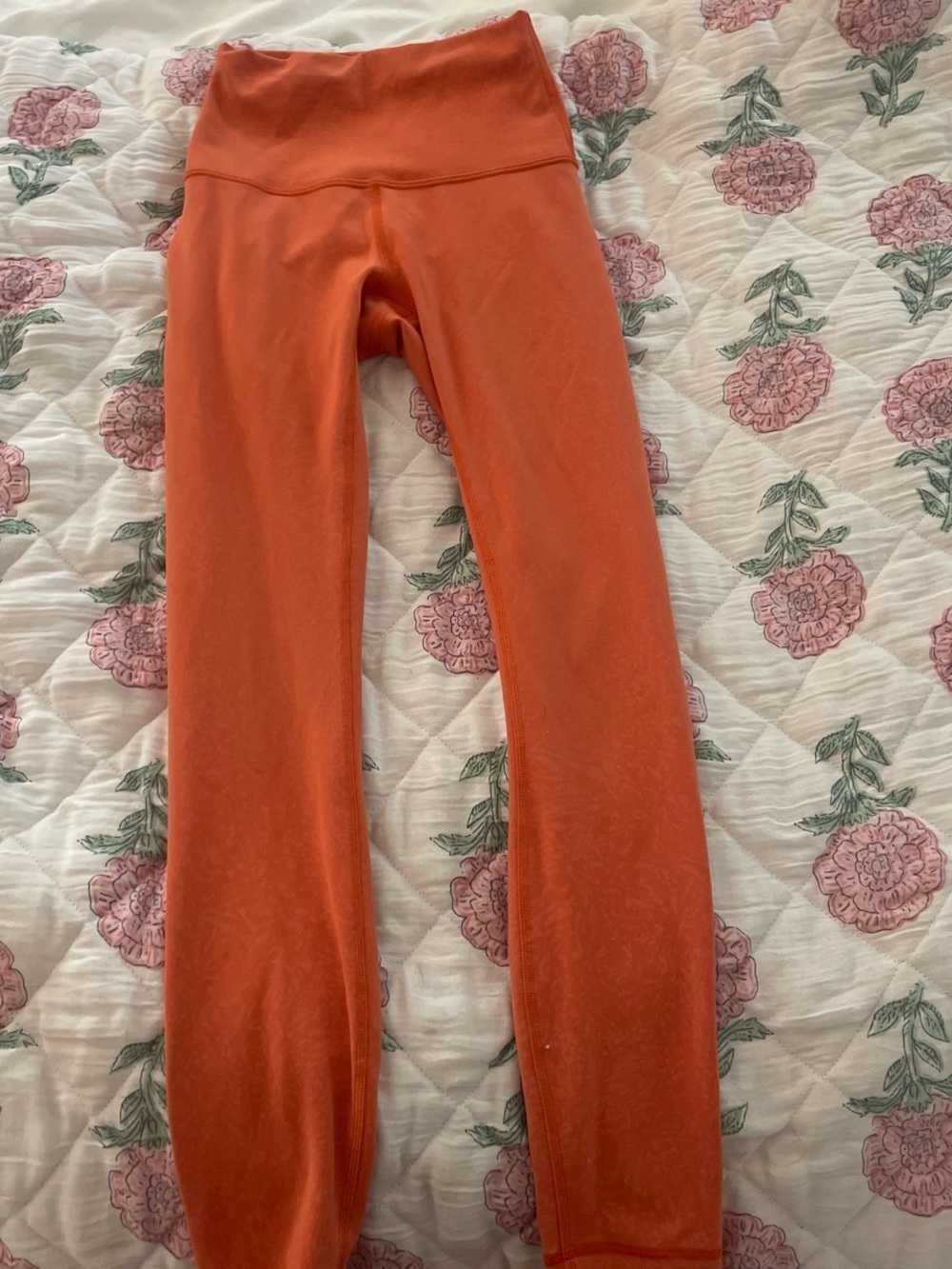 lululemon athletica Burnt Orange High-Rise Leggings